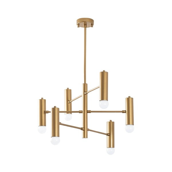 Lampa wisząca w kolorze złota z metalowym kloszem Gharib – Opviq lights-image-2