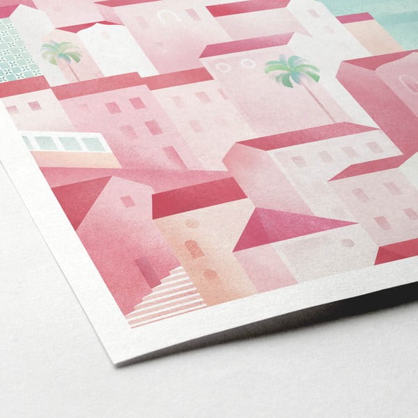 Plakat Travelposter Lizbona, 30 x 40 cm-image-2