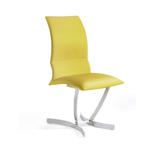 Żółte krzesło Ángel Cerdá Hugo