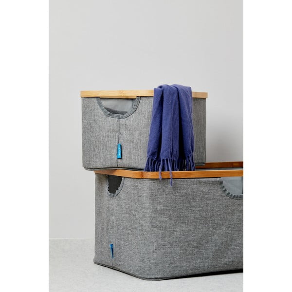 Składany kosz na pranie Wenko Bahari, obj. 50 l-image-4
