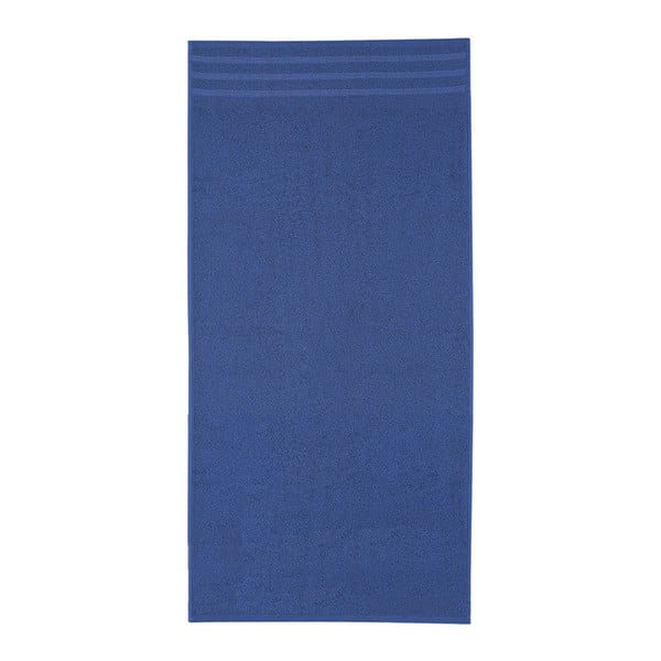 Ciemnoniebieski ręcznik Kleine Wolke Royal, 50x100 cm