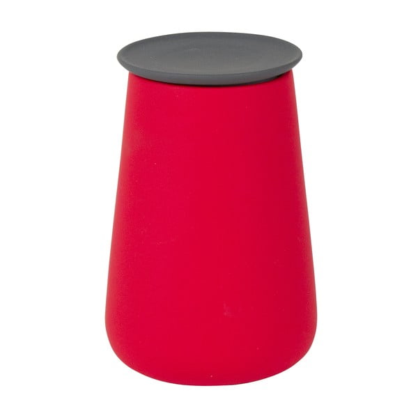 Ceramiczny pojemnik Gomme, czerwony