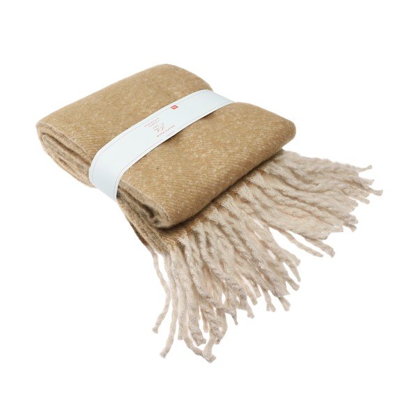 Żółtobrązowy koc 127x185 cm – Rex London-image-3