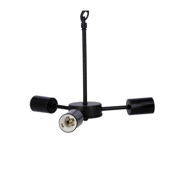 Czarna metalowa lampa wisząca Sparta – Candellux Lighting-image-3