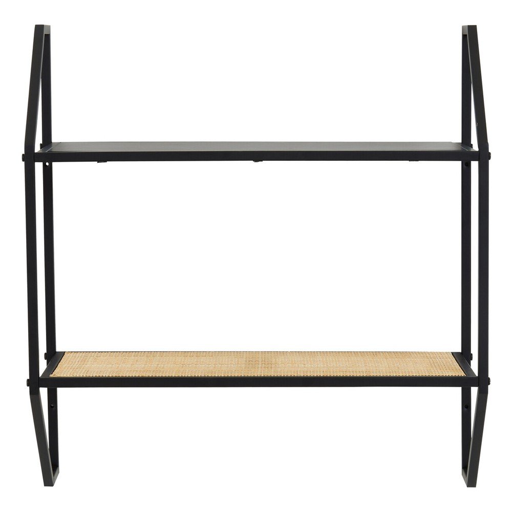 Czarna/w naturalnym kolorze wielopoziomowa metalowa półka 61 cm Depok – Premier Housewares (zdjęcie 5)