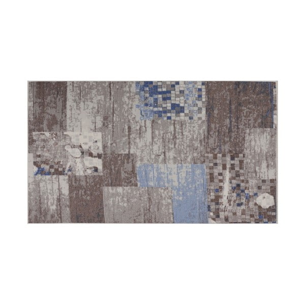 Niebieski dywan Muriel Sento, 80x140 cm