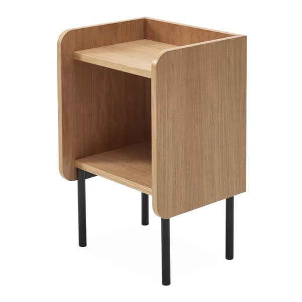 Szafka nocna w dekorze dębu z półką Wrap – Bonami Selection-image-2