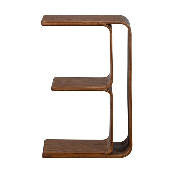 Stolik w dekorze orzecha 32x40 cm Frey – WOOOD-image-2