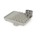Jasnoszary plastikowy ociekacz 33,5x31,5 cm Duo – Joseph Joseph