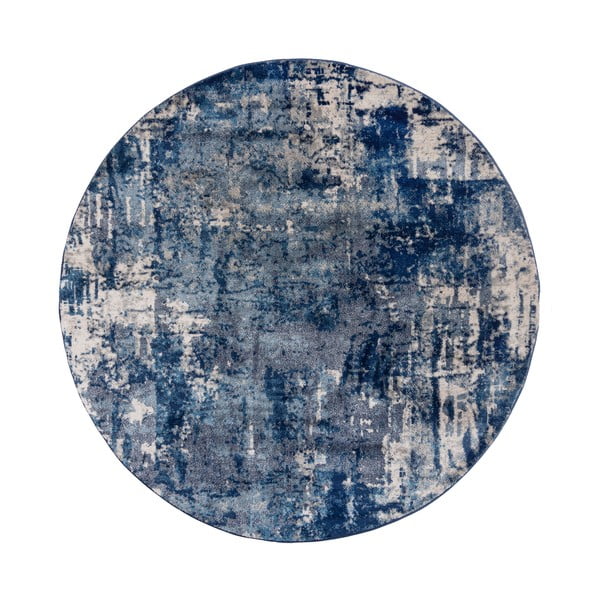 Niebieski okrągły dywan ø 160 cm Cocktail Wonderlust – Flair Rugs