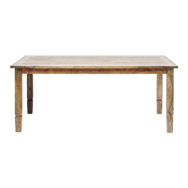Stół do jadalni z drewna mangowego Kare Design Desert Queen, 140x70 cm
