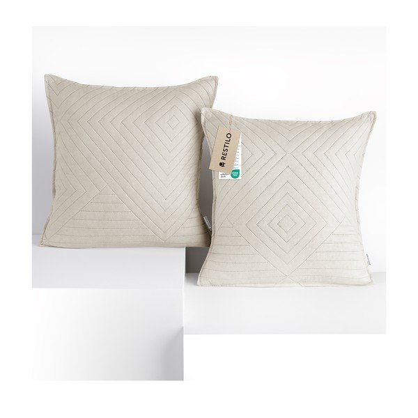 Poszewki na poduszki z mikrowłókna zestaw 2 szt. 45x45 cm Softa – Restilo-image-3