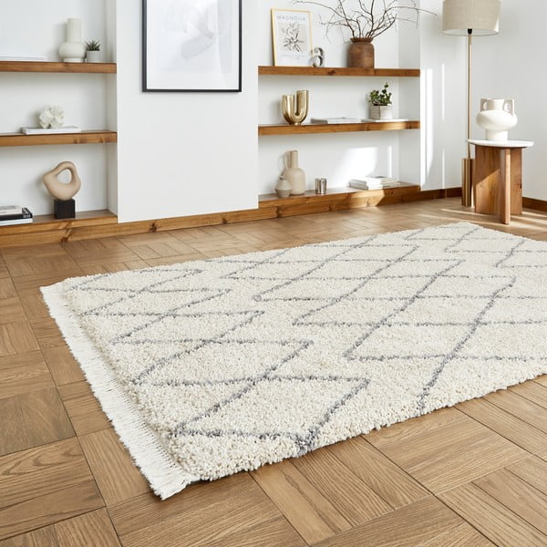 Kremowy dywan 120x170 cm Boho – Think Rugs-image-1