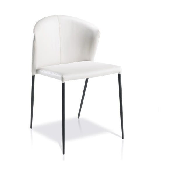 Białe krzesło Ángel Cerdá Ivette