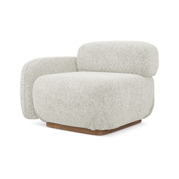 Kremowy moduł sofy (lewostronny) Ailani – Makamii-image-1