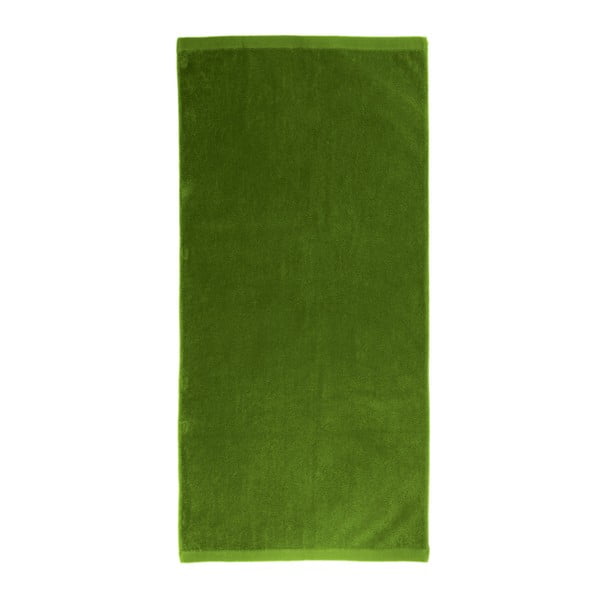 Zielony ręcznik Artex Alpha, 50x100 cm