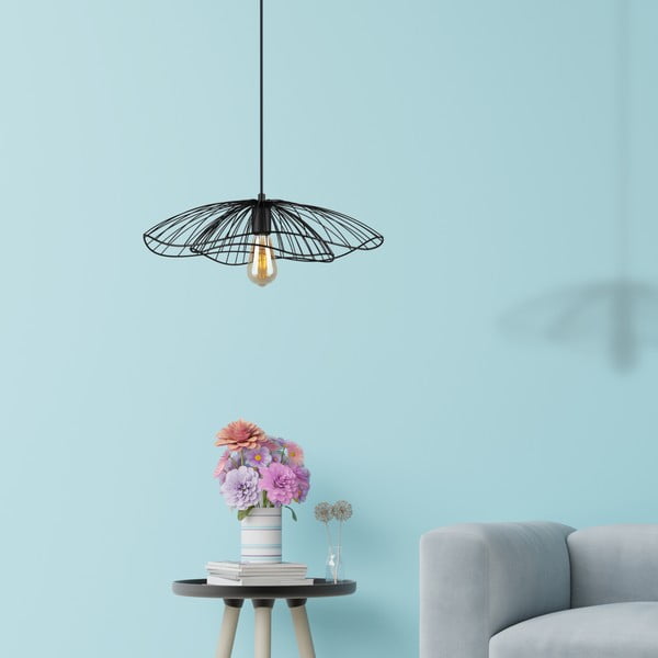 Czarna lampa wisząca Squid Lighting Root, wys. 111 cm-image-3