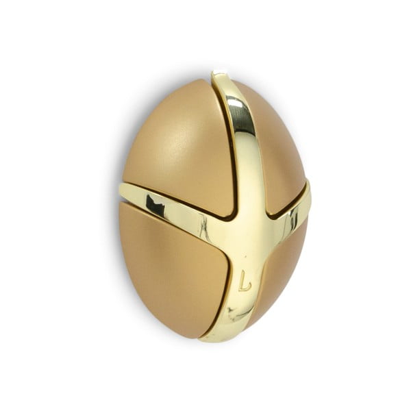 Haczyk ścienny w kolorze złota Tick – Spinder Design
