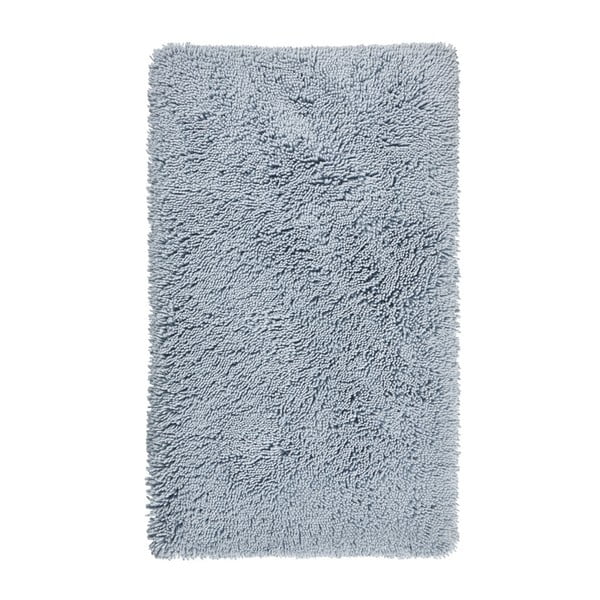Szaroniebieski dywanik łazienkowy z bawełny organicznej Aquanova Mezzo, 60 x 100 cm