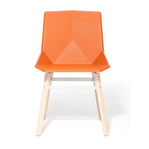 Pomarańczowe krzesło Mobles 114 Green