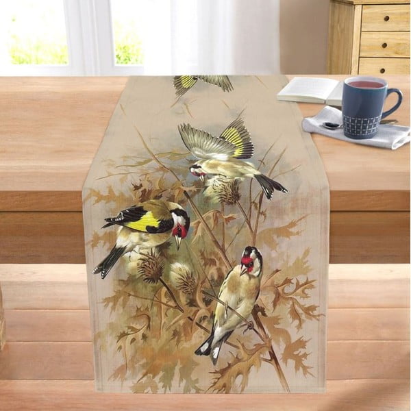 Bieżnik 40x130 cm Yellow Bird – Mila Home-image-2