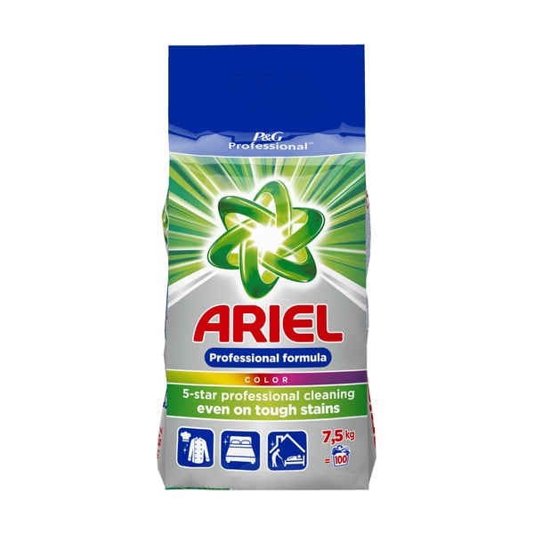 Rodzinne opakowanie proszku do prania Ariel Professional Color, 7,5 kg (100 prań)