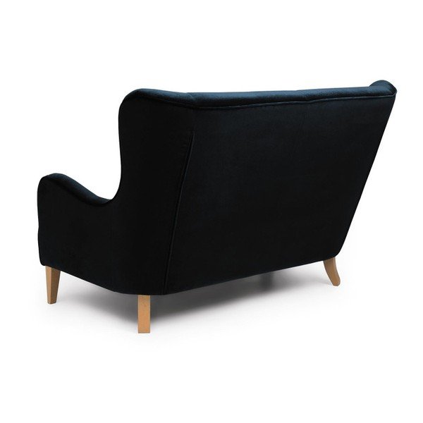 Czarna sofa Max Winzer Medina, 148 cm-image-1