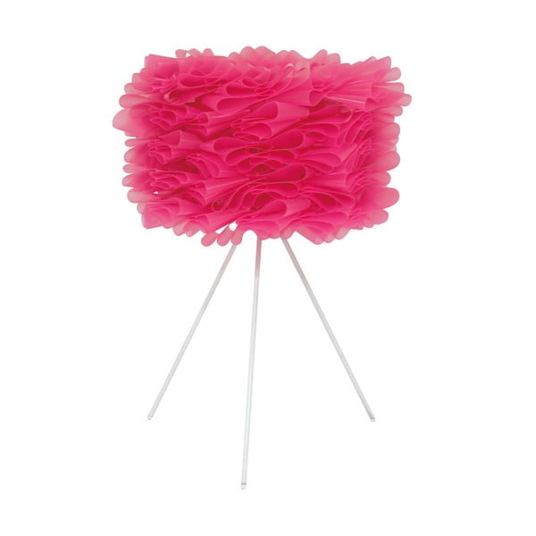 Lampa stołowa Foam, różowa