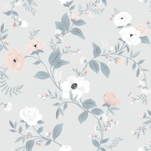 Tapeta dziecięca 10 m x 50 cm Symphony Of Roses – Lilipinso