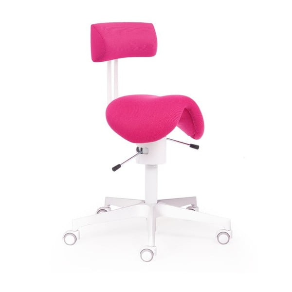 Krzesło biurowe Ergo Flex WT, różowe