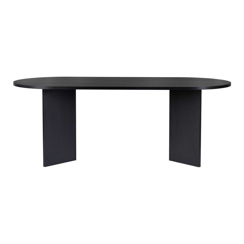 Stół z matowym wykończeniem 90x200 cm Sabella – Kalune Design