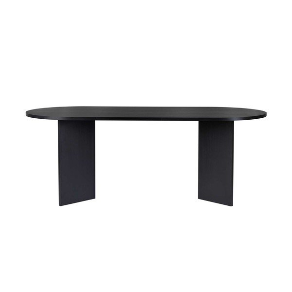 Stół z matowym wykończeniem 90x200 cm Sabella – Kalune Design