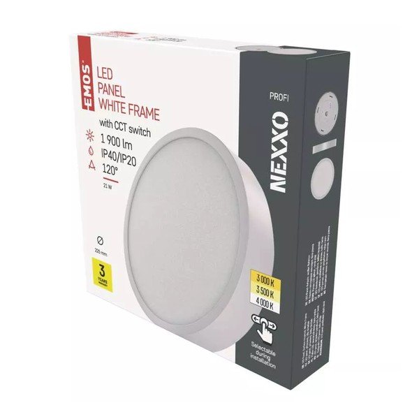Biała lampa sufitowa LED Nexxo – EMOS-image-1