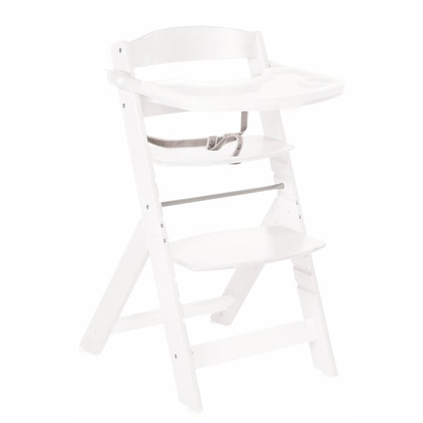 Białe krzesełko regulowane dla dziecka Roba Sit Up Super Maxi