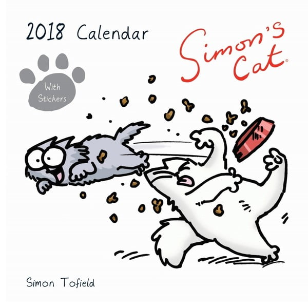 Kalendarz wiszący 2018 Portico Designs Simon's Cat