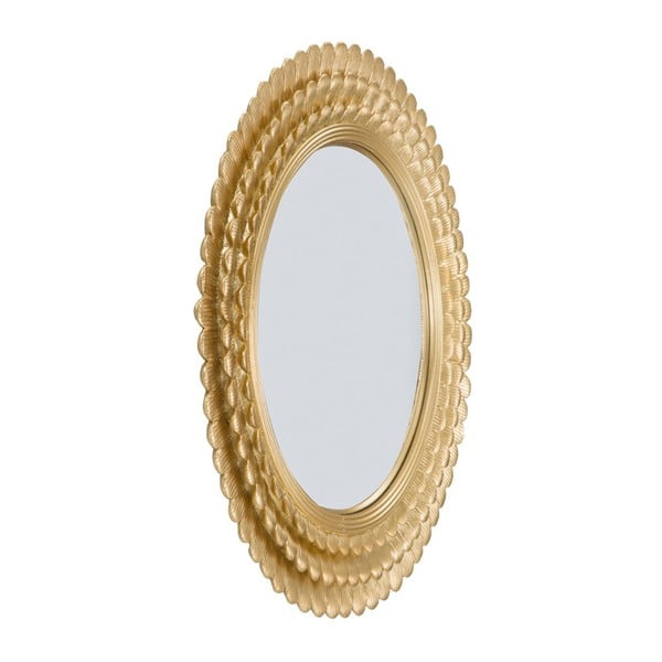 Lustro ścienne w żelaznej ramie Mauro Ferretti Glam Lamin, ⌀ 43 cm-image-2