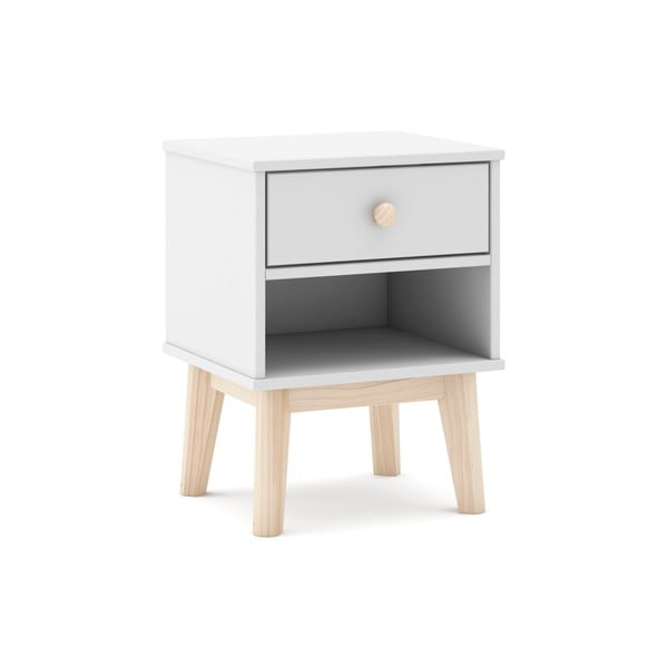 Biała dziecięca szafka nocna Esteban – Marckeric-image-4