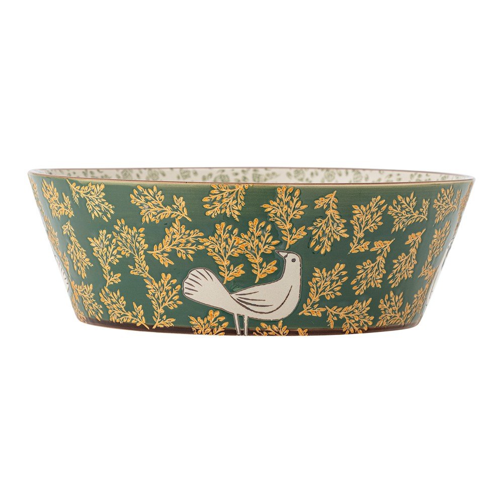 Zielona ceramiczna misa ø 28 cm Hezha – Bloomingville