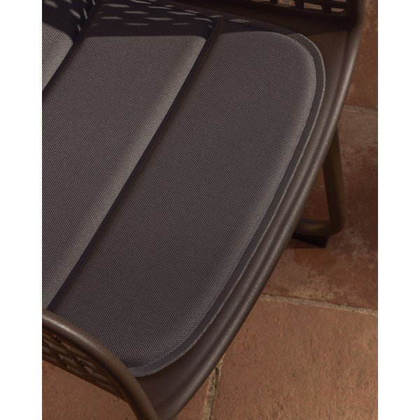 Szara ogrodowa poduszka do siedzenia 43x45 cm Sindera – Kave Home-image-1