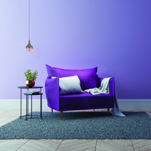 Szaro-różowa żarówka Homemania Coriandoli-image-1