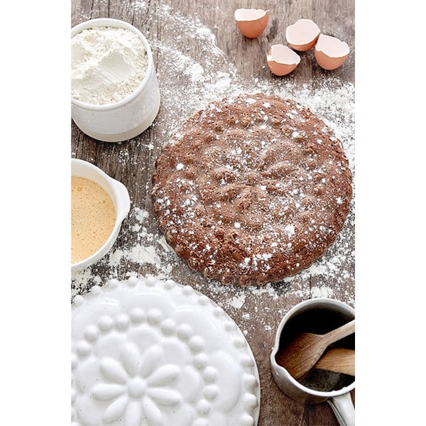 Białe naczynie do zapiekania z kamionki Casafina Fattoria, ⌀ 27 cm-image-1