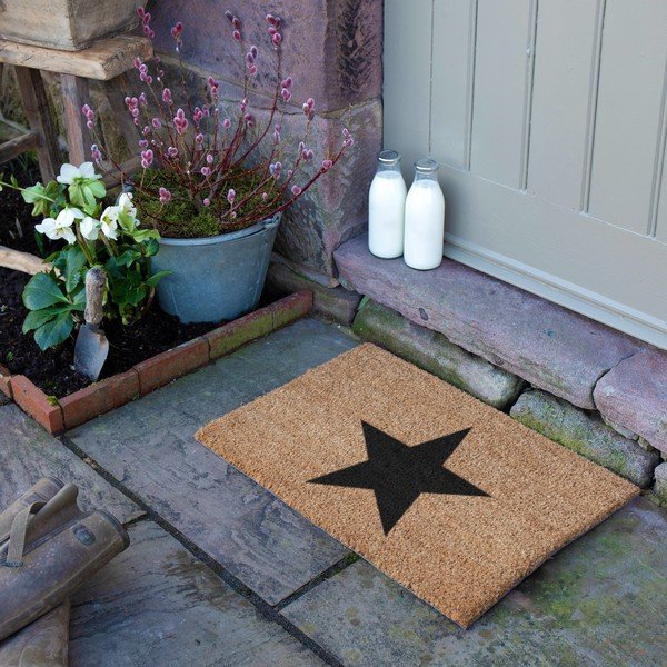 Wycieraczka z włókna kokosowego 40x60 cm Star – Artsy Doormats-image-3
