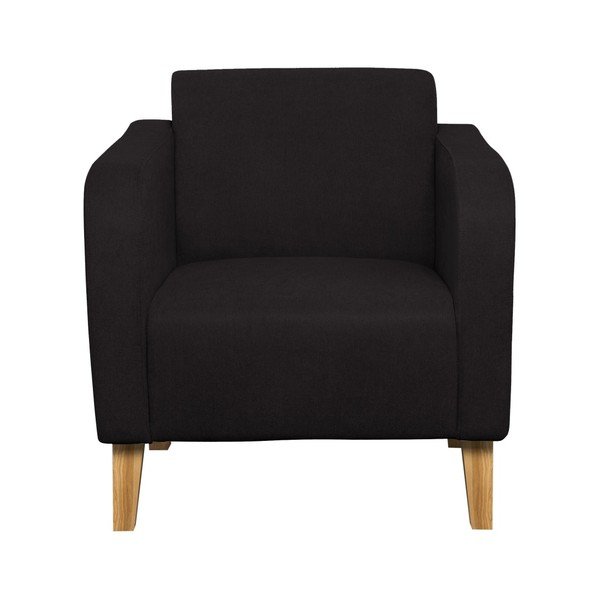 Czarny fotel Kooko Home Swing-image-2