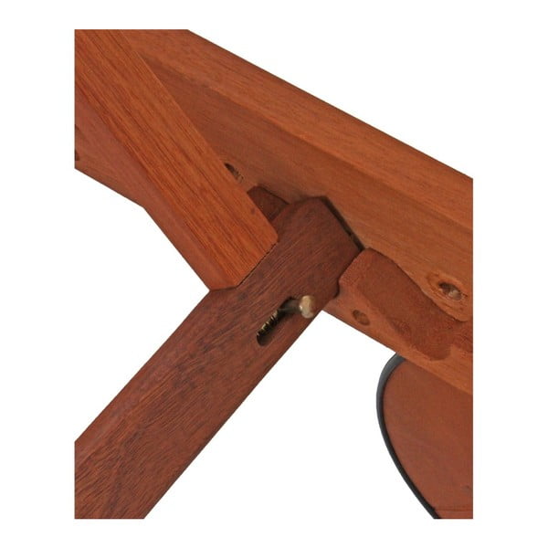 Ogrodowy leżak składany z drewna eukaliptusowego Garden Pleasure Palm Springs-image-1