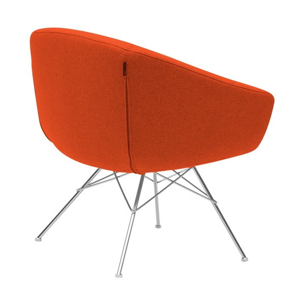 Pomarańczowy fotel Softline Aiko-image-2