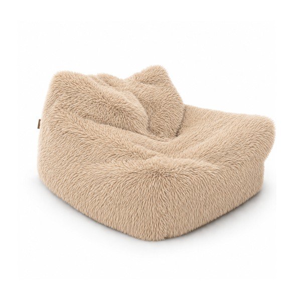 Dziecięcy worek do siedzenia w jasnym naturalnym kolorze Mammoth – Meowbaby