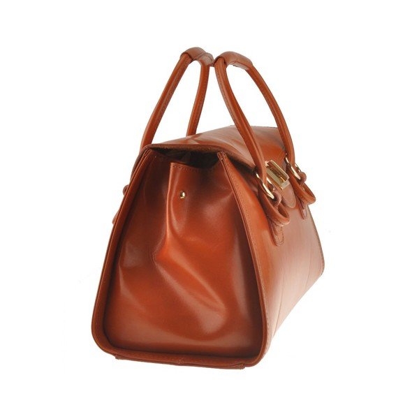 Torebka skórzana Mora, koniak-image-1