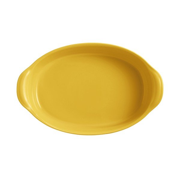 Jasnożółta owalna misa do zapiekania Emile Henry, 3,8 l-image-2