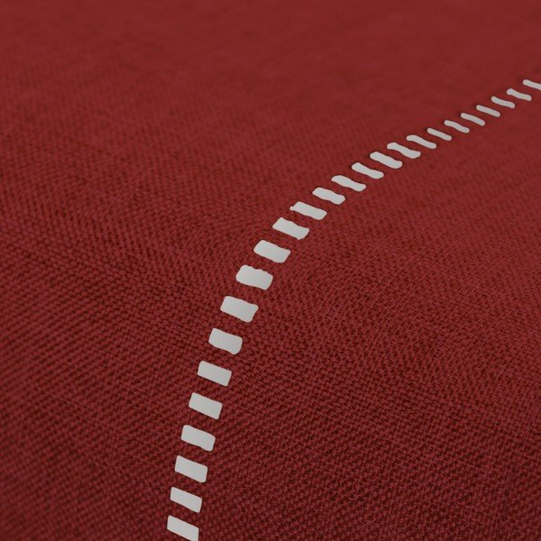 Karminowy bieżnik na stół Casa Selección, 150x41 cm-image-1