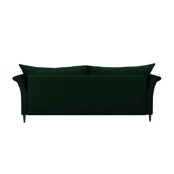 Zielona rozkładana sofa ze schowkiem Mazzini Sofas Pivoine-image-4